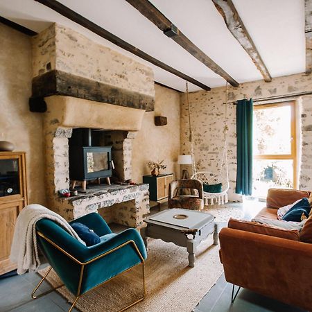 Ecolodge La Belle Verte Saint-Mʼhervé Bagian luar foto