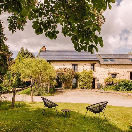 Ecolodge La Belle Verte Saint-Mʼhervé Bagian luar foto