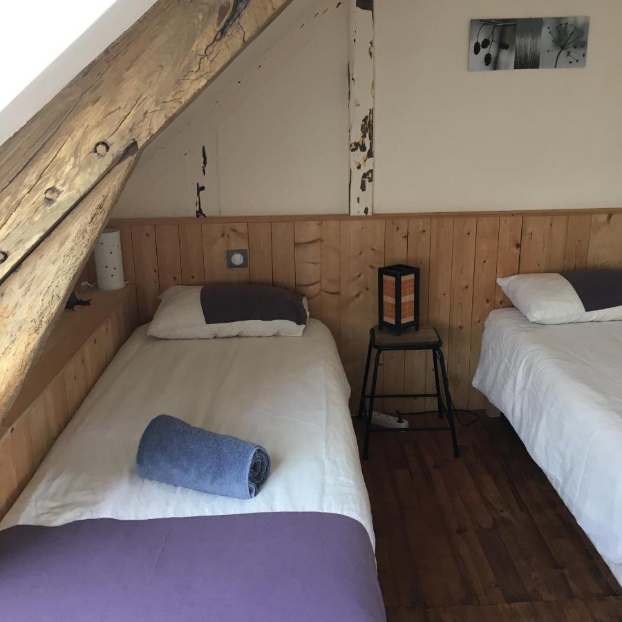 Ecolodge La Belle Verte Saint-Mʼhervé Bagian luar foto