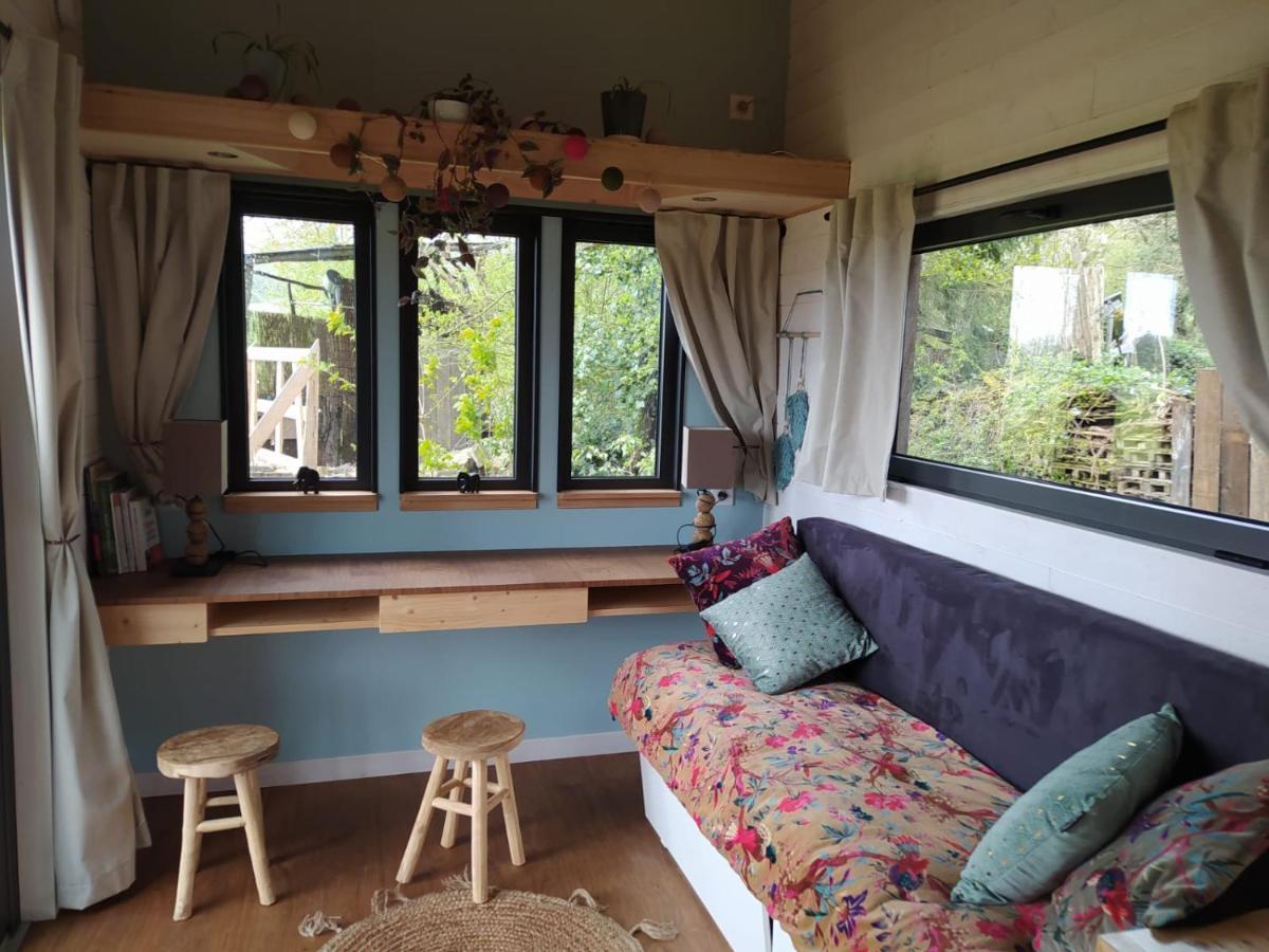 Ecolodge La Belle Verte Saint-Mʼhervé Bagian luar foto