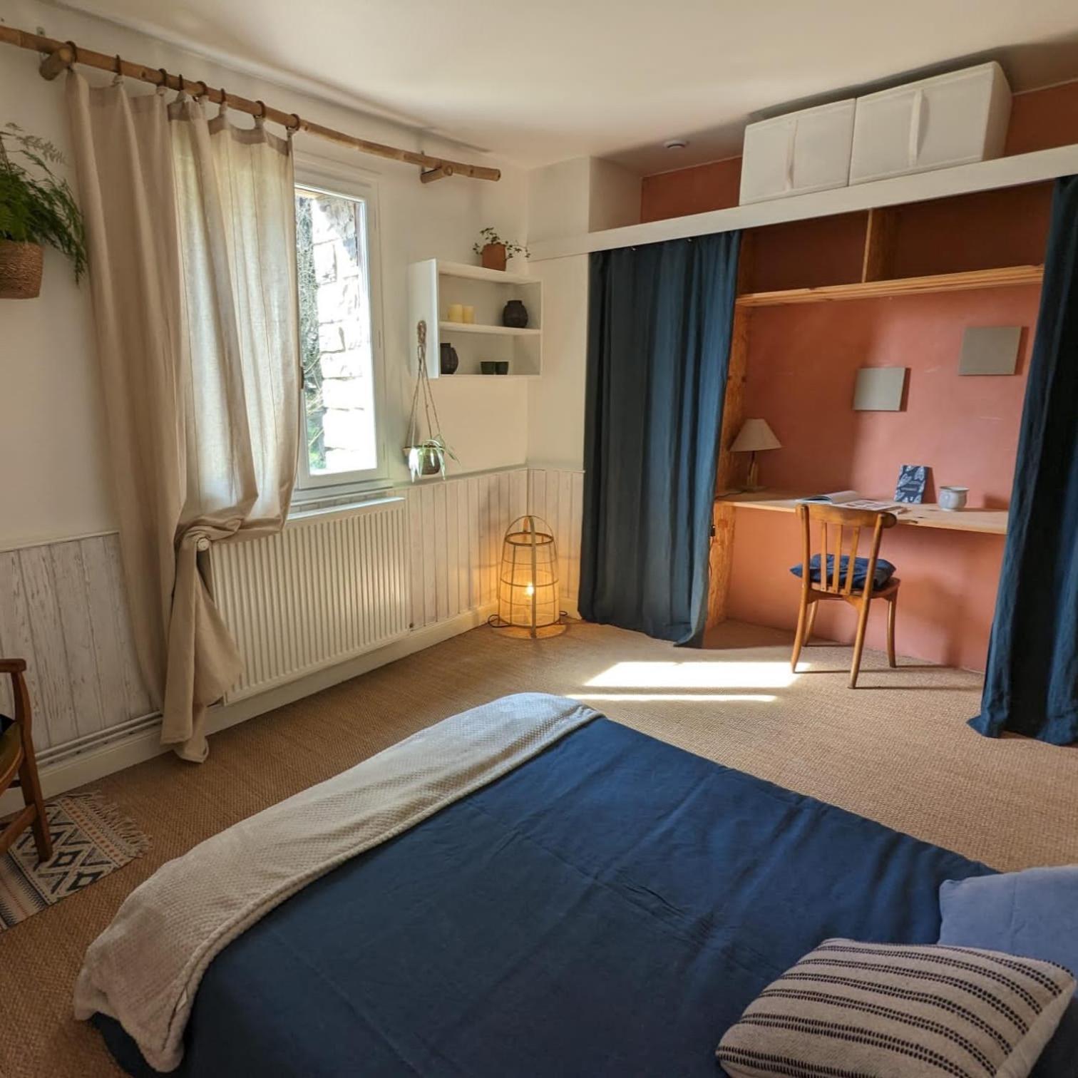 Ecolodge La Belle Verte Saint-Mʼhervé Bagian luar foto
